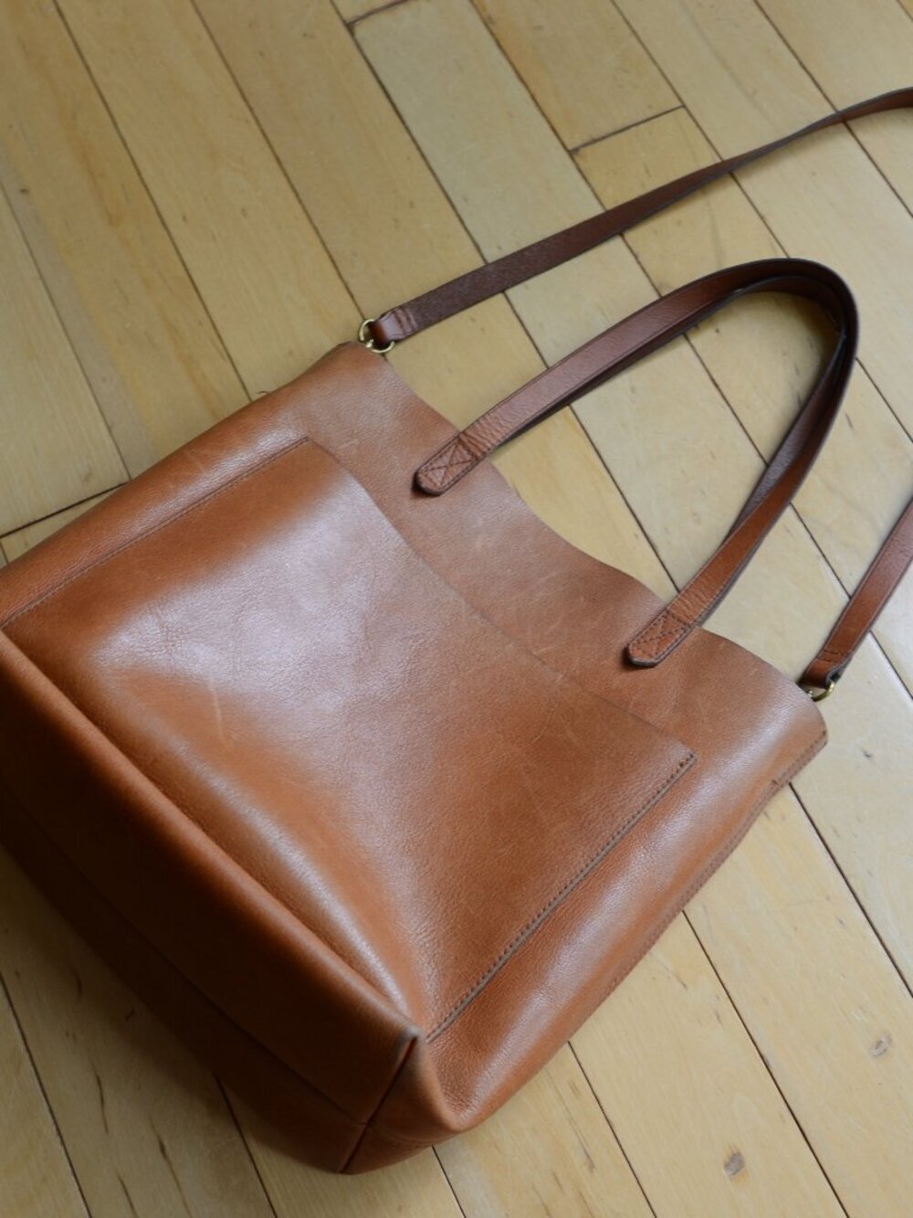 Madewell Leather Transport Tote